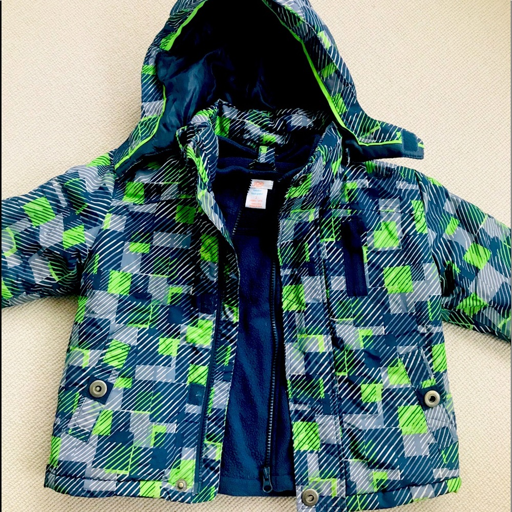 EUC Joe Fresh jacket w. Removable lining hood 3 yr